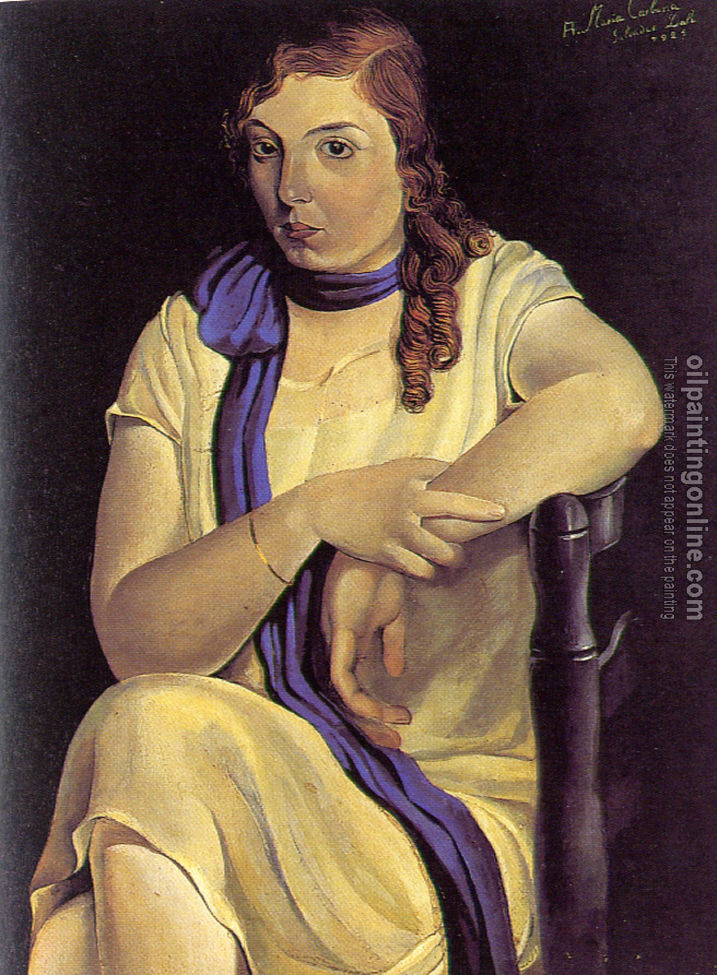 Dali, Salvador - Portrait of Maria Carbona